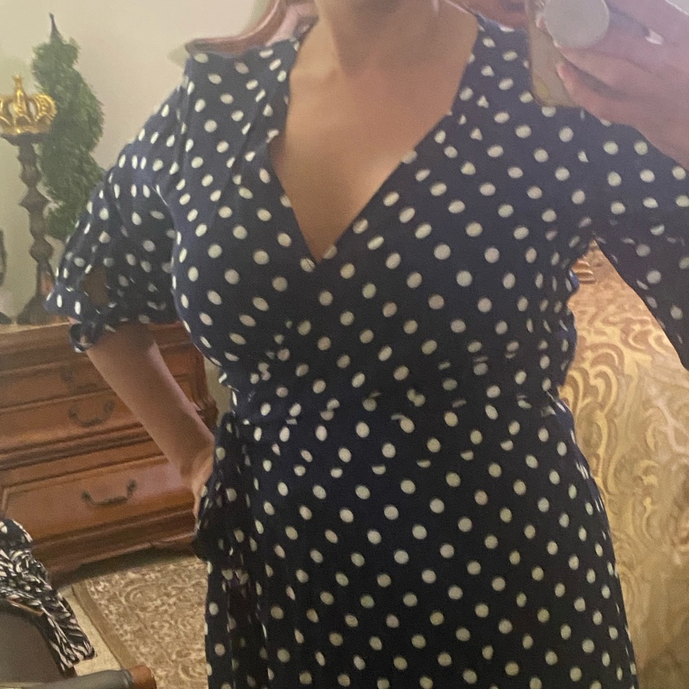 Eva Mendez Wrap Dress.